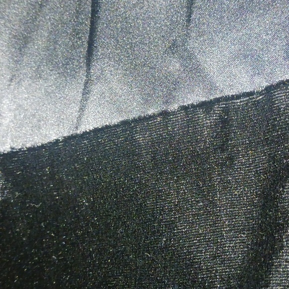 TALBOTS Black Silk Velvet Long Scarf/Wrap - Picture 12 of 13